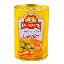 Aceitunas Rellenas Con Gamba Emigrante 280g