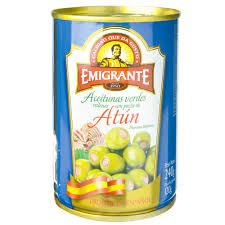 Aceitunas Rellenas Con Atún Emigrante 280g