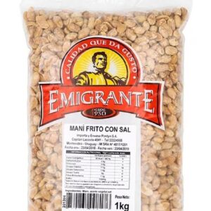 Maní Frito Con Sal El Emigrante 1Kg