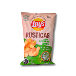 Lays Rústicas Sabor Hierbas y Limón 100g