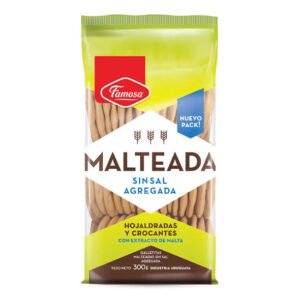 Galletas Malteada Hojaldrada Y Crocante Famosa 300g