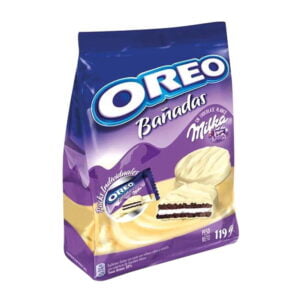 Oreos Bañadas en Chocolate Blanco Milka