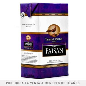 Vino Tinto Tannat-Cabarnet Faisan 1L