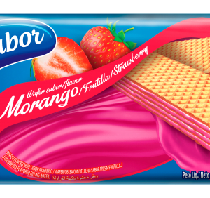 Waffle Sabor Frutilla Bonsabor