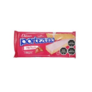 Waffles Sabor Frutilla Portezuelo
