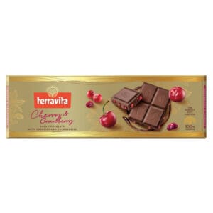 Chocolate Negro Cereza Y Arandano Terravita 225g