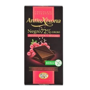 Chocolate Negro Con Arándanos Y Sésamo AntiuXixona