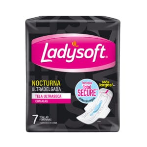 Toallas Femeninas Ladysoft Nocturna Ultradelgada 7 U