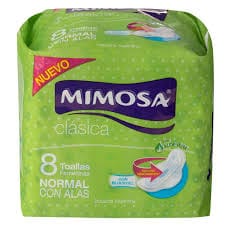 Toallas Femeninas Mimosa Clasica con Alas