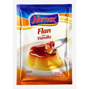 Flan Sabor Vainilla Hornex