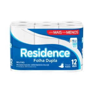 Papel Higiénico Residence Doble Hoja x12
