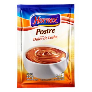 Postre Sabor Dulce De Leche Hornex