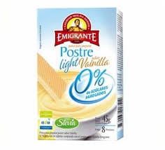 Postre Sabor Vainilla Light Emigrante
