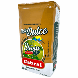 Yerba Mate Dulce con Stevia Cabral 1kg