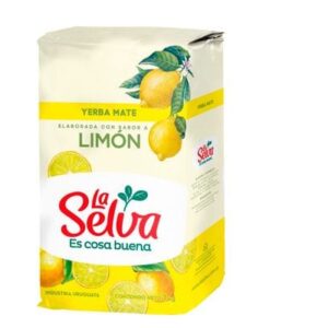 Yerba Mate Sabor Limón La Selva 1kg