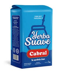Yerba Mate Suave Cabral 500g