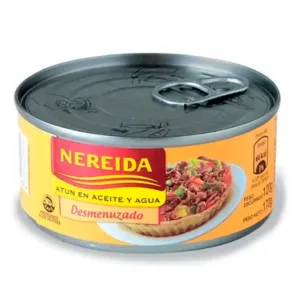 Atún Desmenuzado en Aceite y Agua Libre de Gluten Nereida