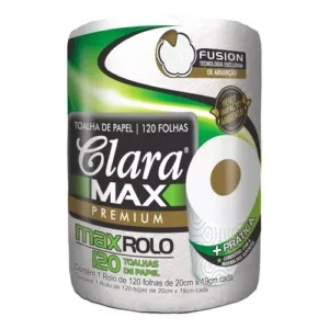 Clara Max Premium Maxi Rollo 120 Toallas De Papel