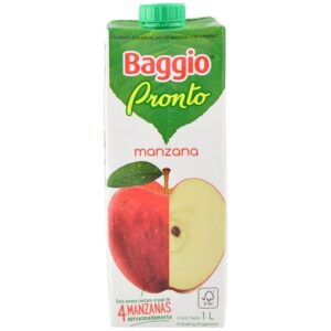 Jugo Baggio Pronto Sabor Manzana 1L