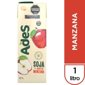 Jugo de Soja Ades Sabor Manzana 1L