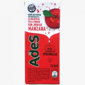Jugo de Soja Ades Sabor Manzana 200ml