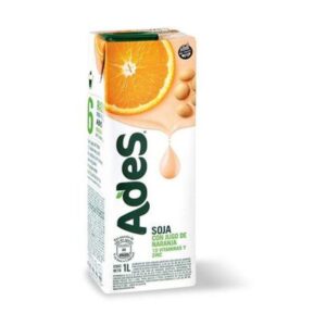 Jugo de Soja Ades Sabor Naranja 1L