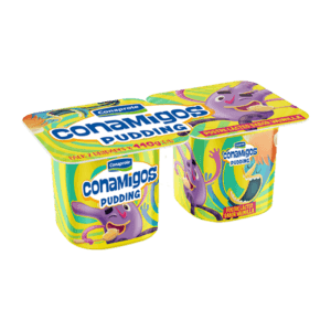 Postre Pudding Sabor Vainilla Pack x2 Conaprole
