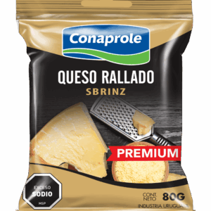 Queso Rallado Sbrinz Premium Conaprole 80 g