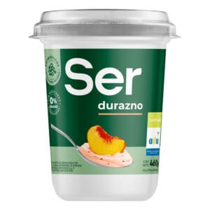Yogur Batido Ser Natural con Duraznos 460 g