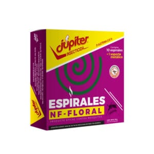 Espirales Insecticida Jupiter NF Perfumado Para Mosquitos