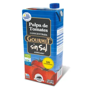 Pulpa De Tomates Concentrada Sin Sal Agregada Gourmet 1Kg