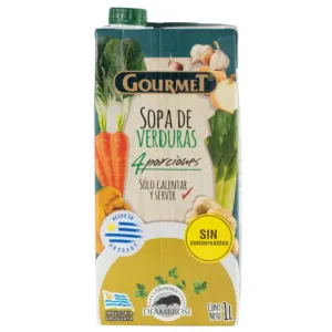 Sopa de Verduras Sin Conservantes Gourmet