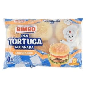 Pan Tortuga con Sésamo Bimbo x6