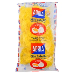 Fideos Adria Nido Cabello 500g