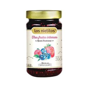 Mermelada Tres Frutas Intensas Los Nietitos 390g