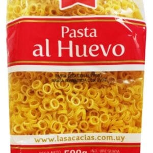Las Acacias Pasta Al Huevo Aritos 500g