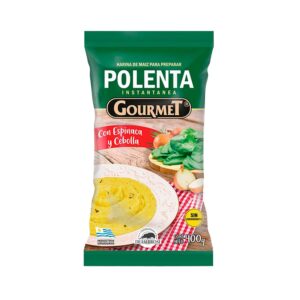 Polenta Instantánea Gourmet con Espinaca y Cebolla 400g