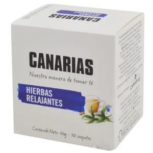 Té Hierbas Relajantes Canarias 10 Unidades