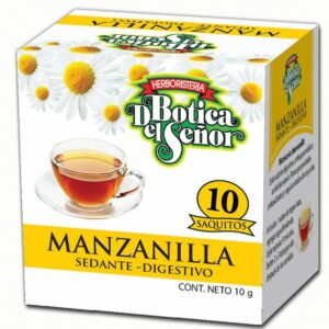 Té de Manzanilla Botica Del Señor 10 Unidades