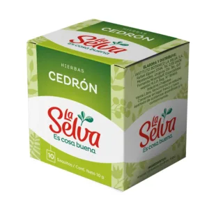 Té Hierbas Cedrón La Selva 10 Unidades