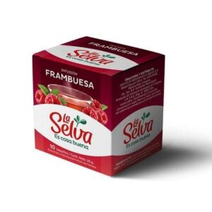 Té Infusión de Frambuesa La Selva 10 Unidades