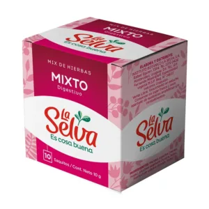 Té Mix de Hierbas Mixto La Selva 10 Unidades