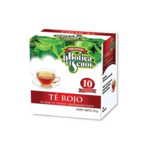 Té Rojo Botica Del Señor 10 Unidades