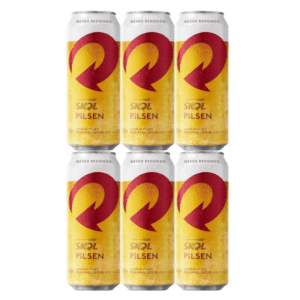 Cerveza Skol Lata x6