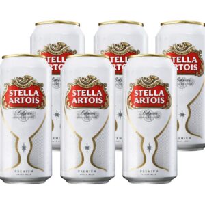 Cerveza Stella Artois Lata x6