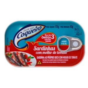Sardinas En Salsa De Tomate Coqueiro