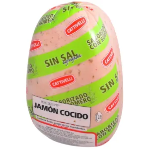 Jamón Sin Sal Cattivelli 100g