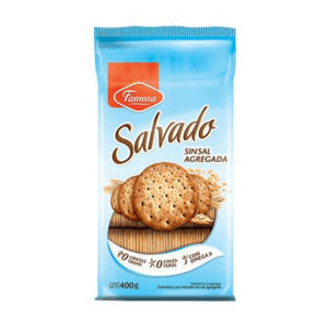 Galletas Salvado Famosa Sin Sal Agregada 400g