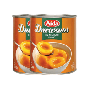 Duraznos en Almibar Aida x2